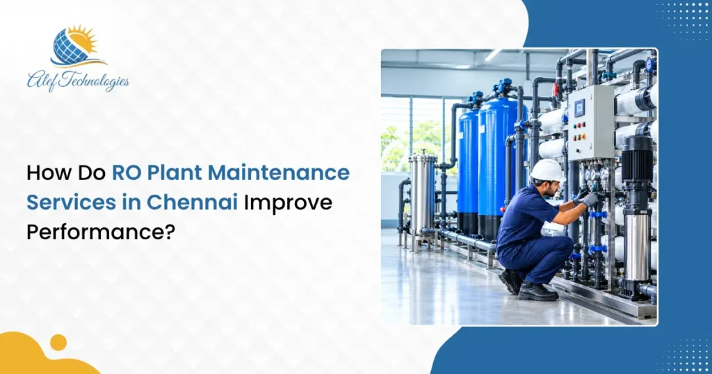 RO Plant Maintenance Services in Chennai